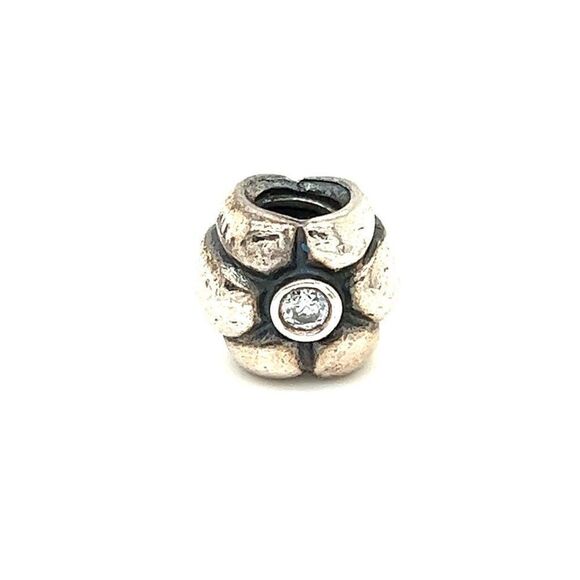 Pandora Pumpkin Cz Charm - Picture 1 of 6
